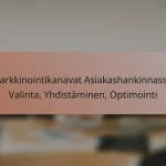 Analytiikkatyökalut Asiakashankinnassa: Mittarit, Raportointi, Päätöksenteko