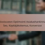 Analytiikkatyökalut Asiakashankinnassa: Mittarit, Raportointi, Päätöksenteko